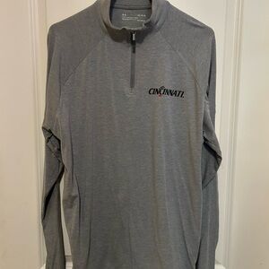 Under Armour Gray Quarter-Zip Pullover